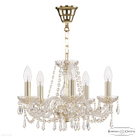 Хрустальная подвесная люстра Bohemia IVELE Crystal 104/5/141 G