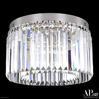 Хрустальная потолочная светодиодная люстра APL LED Sicilia SH09.40.A.Ni.4000.PK