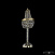 Хрустальная настольная лампа Bohemia IVELE Crystal 19113L4/H/35IV G