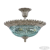 Потолочная люстра Bohemia Ivele Crystal 7091P/39/FL Ni Birusa/M-1G
