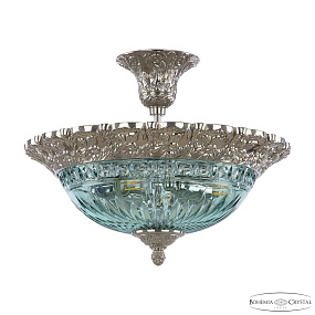 Потолочная люстра Bohemia Ivele Crystal 7091P/39/FL Ni Birusa/M-1G