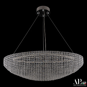 Хрустальная подвесная светодиодная люстра APL LED Sicilia SH508.0.80.A.Ni.4000