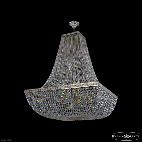 Большая хрустальная люстра Bohemia IVELE Crystal 19112/H2/90IV GW