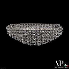 Хрустальная потолочная светодиодная люстра APL LED Rimini S505.0.60.A.4000