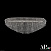Хрустальная потолочная светодиодная люстра APL LED Rimini S505.0.60.A.4000