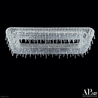 Большая хрустальная светодиодная люстра APL LED Rimini S522.0.100.B.4000