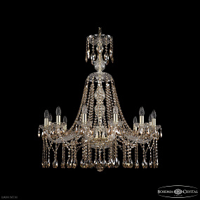 Большая хрустальная люстра Bohemia IVELE Crystal 1413/12/300/XL-91 G R721