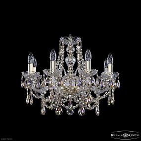 Хрустальная подвесная люстра Bohemia IVELE Crystal 1411/8/195 G R801