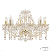 Хрустальная подвесная люстра Bohemia IVELE Crystal 107/12/240 G