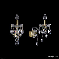 Бра с хрусталем Bohemia IVELE Crystal 1415B/1/165/XL G