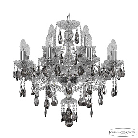 Хрустальная подвесная люстра Bohemia IVELE Crystal 1415/8+4/200 Ni K731