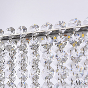 Хрустальная подвесная светодиодная люстра APL LED Sicilia SH06.50.B.Ni.4000