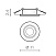 Встраиваемый светильник Azzardo Remo 1 downlight AZ1732