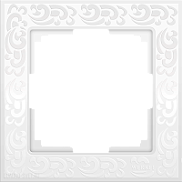 Рамка на 1 пост (белый) Werkel WL05-Frame-01-white