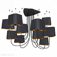 Люстра подвесная LOFT IT Nuage LOFT1167-10BL
