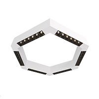 Накладной светодиодный светильник 0,5м 36Вт 34° Donolux Eye-hex DL18515С111W36.34.500BW