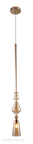 Подвесной светильник Crystal Lux LUX NEW SP1 B AMBER