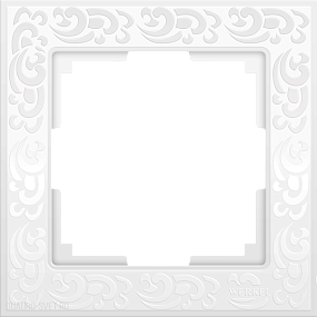Рамка на 1 пост (белый) Werkel WL05-Frame-01-white