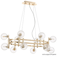 Большая люстра Crystal Lux LUXURY SP12L GOLD