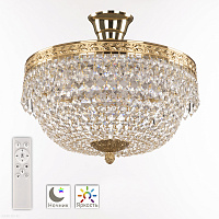 Хрустальная потолочная люстра Bohemia IVELE Crystal 19011/35IV/LED-DIM G