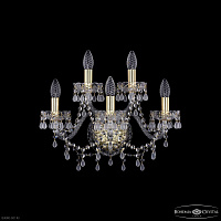 Бра с хрусталем Bohemia IVELE Crystal 1410B/3+2/160 G V0300
