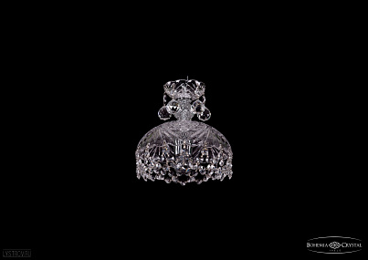 Хрустальный подвесной светильник Bohemia IVELE Crystal 7711/22/1/Ni/Balls