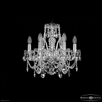 Хрустальная подвесная люстра Bohemia IVELE Crystal 1411/6/141 Ni
