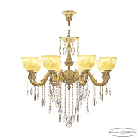 Подвесная хрустальная люстра Bohemia Ivele Crystal Florence 71101/8/250 B GW P1 U Angel