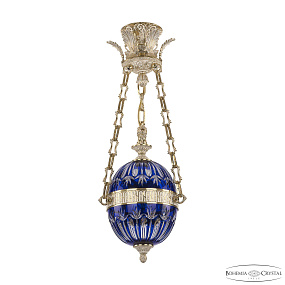 Подвесной светильник Bohemia Ivele Crystal 71000P/20 GW Clear-Blue/H-1I Y8 FL2S