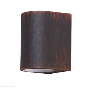 Уличный настенный светодиодный светильник Arte Lamp DOPPIO A3502AL-2RI