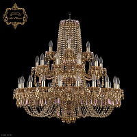 Большая хрустальная люстра Bohemia Art Classic 11.23.20+10+5.360.3d.Gd.Dr.M777