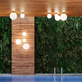 Потолочный накладной светильник Odeon Light BOSCO 4248/1C