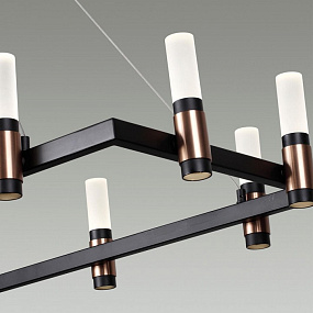Большая светодиодная люстра Odeon Light Candel 5009/48LA