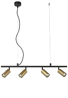 Подвесной светильник Crystal Lux CLT 015C4 L800 BL-GO