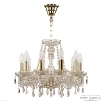 Хрустальная подвесная люстра Bohemia IVELE Crystal 104/10/141 G
