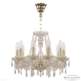 Хрустальная подвесная люстра Bohemia IVELE Crystal 104/10/141 G