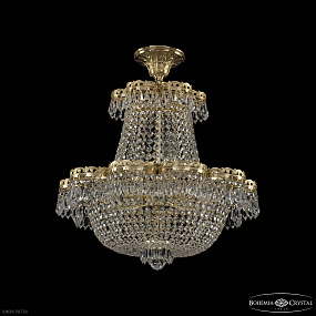 Хрустальная подвесная люстра Bohemia IVELE Crystal 19301/H1/45JB G