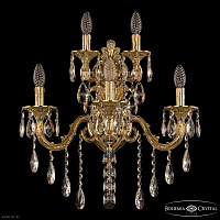 Бра с хрусталем Bohemia Ivele Crystal Florence 7101B15/3+2/210 B G