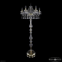 Торшер с хрусталем Bohemia IVELE Crystal 1413T1/6/200-160 G