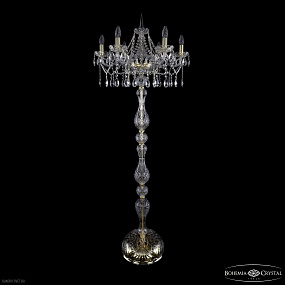Торшер с хрусталем Bohemia IVELE Crystal 1413T1/6/200-160 G