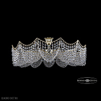 Хрустальная потолочная люстра Bohemia IVELE Crystal 77081/64 G