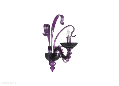 Бра из стекла Donolux Opera W110188/1violet
