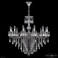 Большая хрустальная люстра Bohemia IVELE Crystal AL78101/12/300 B CG