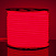 Гибкий неон LS003 220V 9.6W 144Led 2835 IP67 16mm круглый красный, 50 м Elektrostandard LS003 220V
