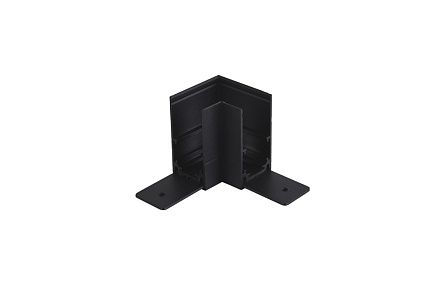 Соединитель для магнитного накладного шинопровода угловой Crystal Lux SPACE CLT 0.213 04 BL