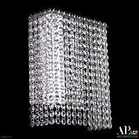 Бра хрустальное светодиодное APL LED Sicilia SH500.B1.20-27.A.Ni.4000