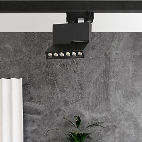 Трековый LED светильник для 3-фазного трека Azzardo Leon AZ3491
