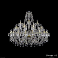 Большая хрустальная люстра Bohemia IVELE Crystal 1403/20+10+5/400 G