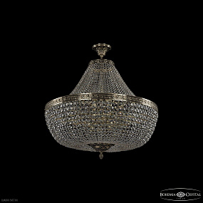 Хрустальная подвесная люстра Bohemia IVELE Crystal 19111/H1/80IV GB C1