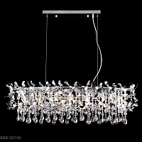 Подвесная хрустальная люстра Crystal Lux ROMEO SP8 CHROME L1000